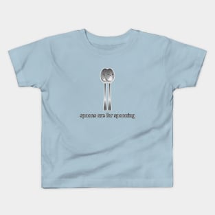 Spoons are for Spooning Kids T-Shirt